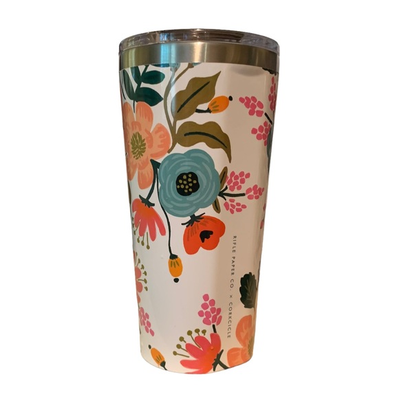 Rifle Paper Co. Other Rifle Paper Co X Corkcicle Tumbler Cream